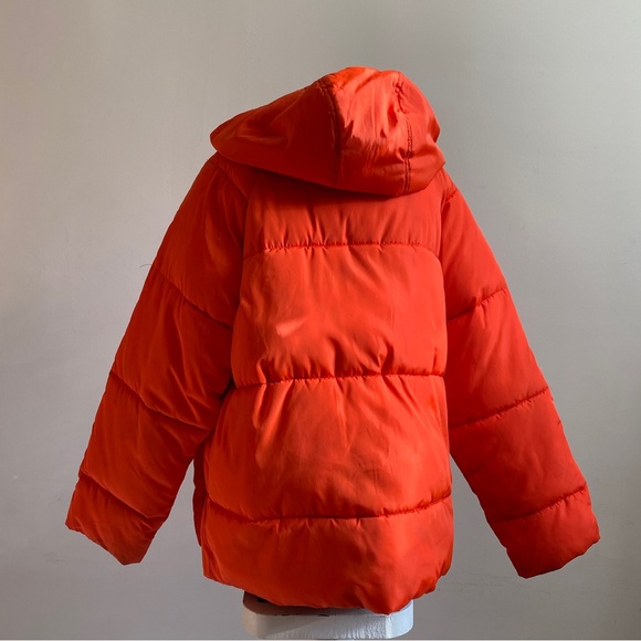 ASOS women’s winter jacket in neon Orange size 14 (XL) - Picture 8 of 11